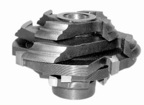 Комплект фрез для изготовления окон с напайными пластинами Р6М5 ДФ-03.07