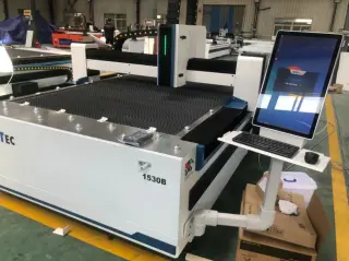 Оптоволоконный лазерный станок для резки металла MetalTec 1530B (1500W)