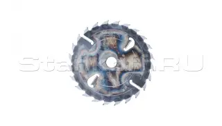 Пила дисковая WoodCraft с напайками НМ 400х50х4,4/3,0 z=24+4