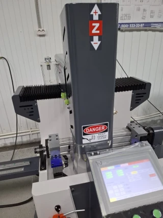Фрезерный станок ЧПУ для окон и дверей CNC 600 (поворотный стол +90/0/-90)