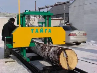 Пилорама ленточная горизонтальная Тайга Т-3
