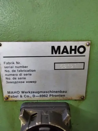 Фрезерный горизонтальный паллетный обрабатывающий центр MAHO MC5HS