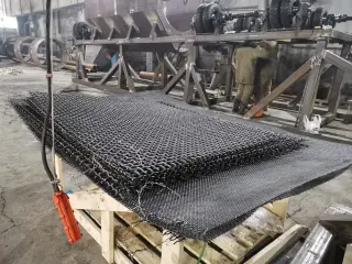 Сетка рифленная канилированная 60*60*6,0х1750х4500. Сито грохота