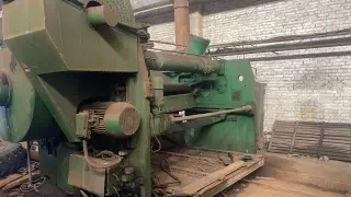 Ножницы листовые кривошипные с наклонным ножом НА3225