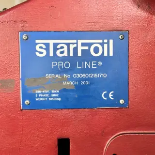 Станок для горячего тиснения фольгой Johannisberg, Starfoul pro line, А1 формат