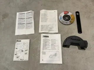 Аккумуляторный угловой шлифовальный станок (болгарка) Makita DGA504Z