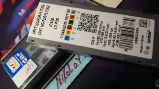Пластина фрезерная APKT 1604 PDR-76 IC928