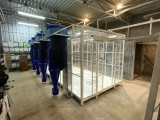 Обитаемая камера нанесения порошковой окраски Оптикрас