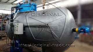 Автоклав тупиковый АТ-2000-3500-12,5 для производства стекла триплекс