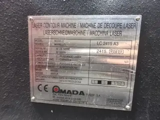 Лазерная машина AMADA lazmac 2415 A3