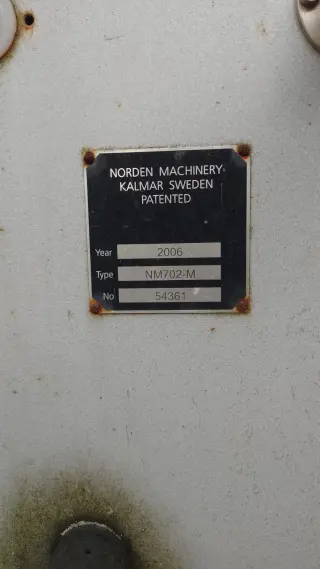 Тубонаполнительная машина Nordenmatic 702