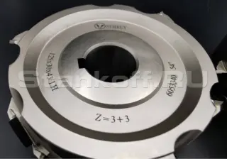 Алмазная прифуговочная фреза со сменными ножами 125*30*43 z4+4 LH H4 IMA