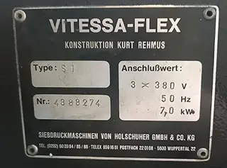 Машина для трафаретной печати SPS Vitessa-flex