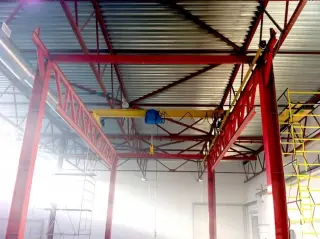 Изготовление, монтаж и крановых эстакад для мостовых кранов и кран-балок