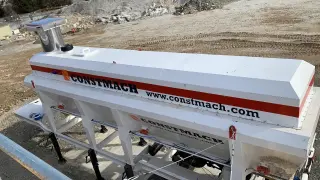 Constmach 40 тонн горизонтальный Цементные силосы