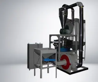 Мельница роторная (ножевая) WH-600 для ПВХ