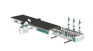 CNC 2621 Однопозиционная линия резки с одним переворотом