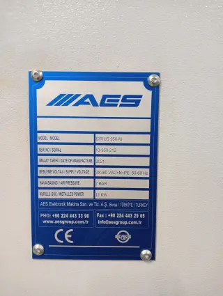 Сверлильнo-присадочный станок с ЧПУ AES Sirius 950M