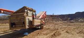 Terex finlay 694+ supertrack трехдековый мобильный грохот