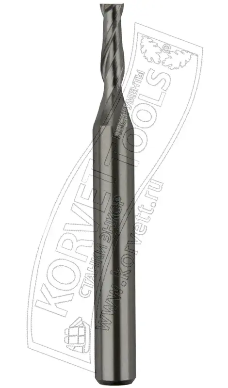 v35126z2. Фреза спиральная D3.5 H12 TL55 Х6 Z2 HSS Co8