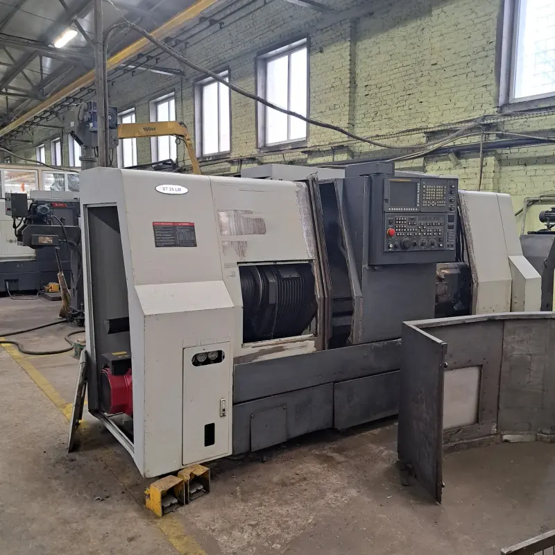 Продаётся токарный центр ST25LM с ЧПУ Fanuc в рабочем состоянии