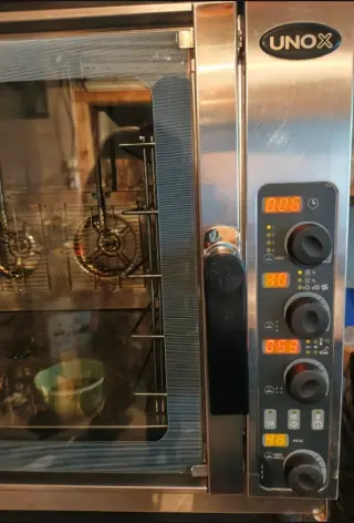 Печь конвекционная unox мод.: XV401E c расстойкой, БУ