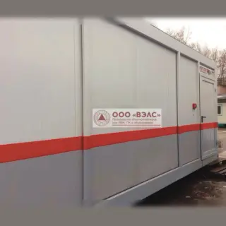 Контейнер для теплового оборудования