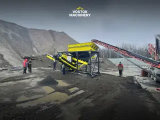 Мобильный грохот на салазках SCREEN 60