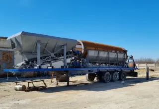 Мобильные грохоты на прицепах
