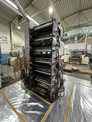 Флексографическая печатная машина ZBS 820 2011