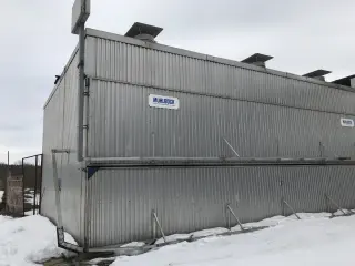 Сушильная камера для дерева древесины проходного типа muhlbock 200мкуб