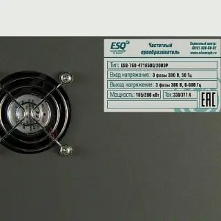 Частотный преобразователь ESQ-760-4T1850G/2000P 185/200кВт, 380В