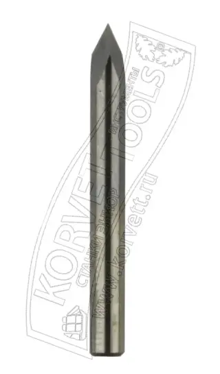 302-660. Фреза гравировальная твердосплавная CARBIDE D6 TL50 Z3 А60° Х6