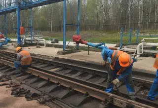 Ремонт железнодорожных путей необщего пользования