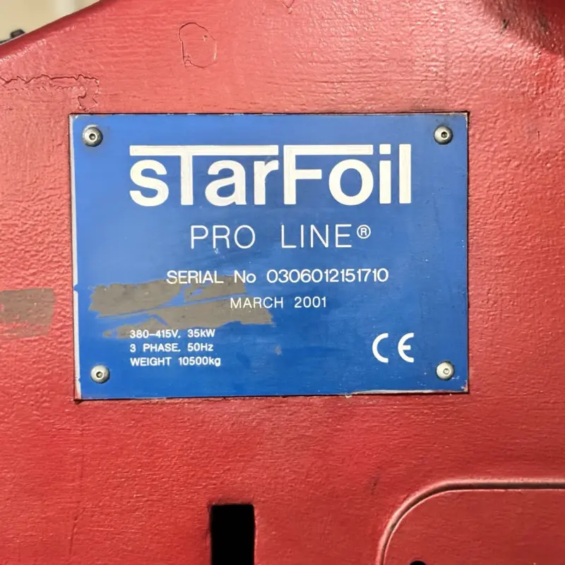 Станок для горячего тиснения фольгой Johannisberg, Starfoul pro line, А1 формат