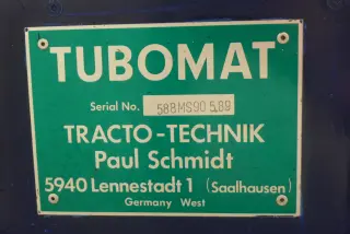 Трубогибочный станок TRACTO-TECHNIK Tubomat 642