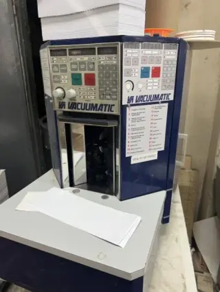 Машина счета бумаги Vacuumatic Vicount