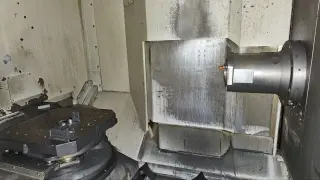 Обрабатывающий центр Heckert HEC 400D с ЧПУ Fanuc