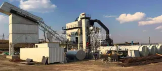 Мобильный асфальтный завод 50тонн
