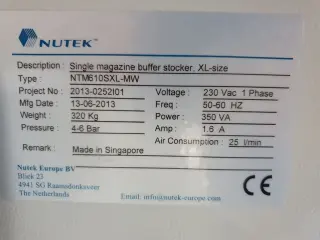 Отбраковщик Panasonic Nutek NTM