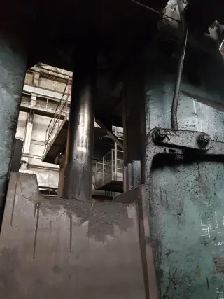 Молот штамповочный паровоздушный МВ 2145 в комплекте с шаботом