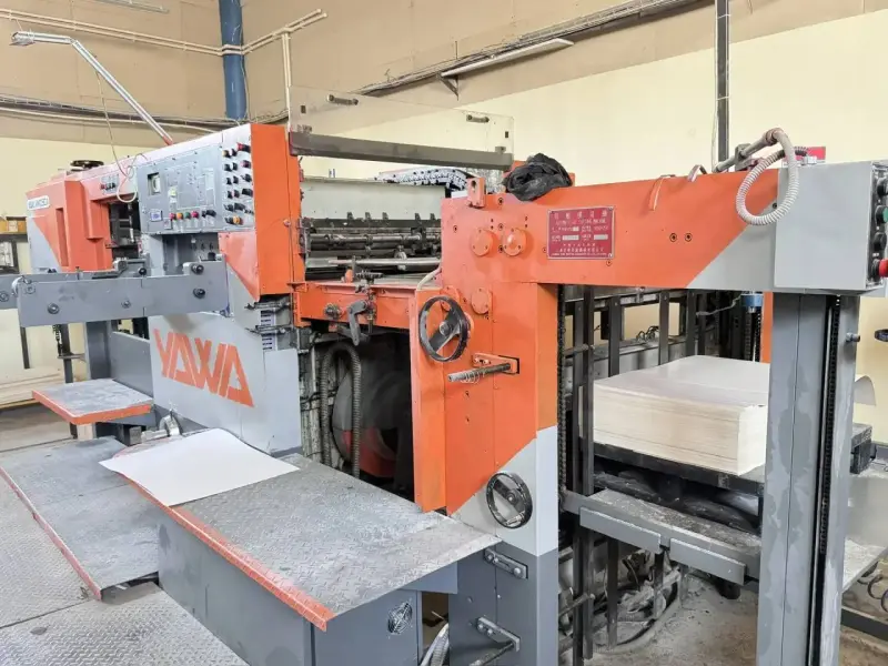 YAWA MW 1050 А, формат 1050/750 - 2000 г.в., высечка