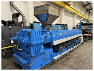Одношнековый экструдер Davis Standard 150 мм — полностью проверен, в рабочем состоянии 1996 год