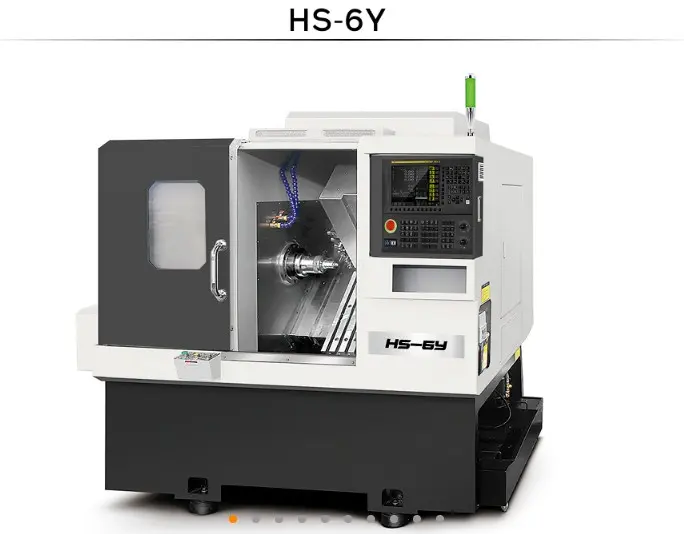 Токарно-фрезерный станок с ЧПУ + ось Y HANSUN HS-6Y（4+4）