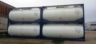 Танк-контейнер объём 26м3 тип Т11 для перевозки нефтехимической продукции, новый