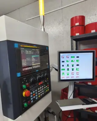 Токарный станок с чпу, пластик (PU, ptfe, POM, PA)