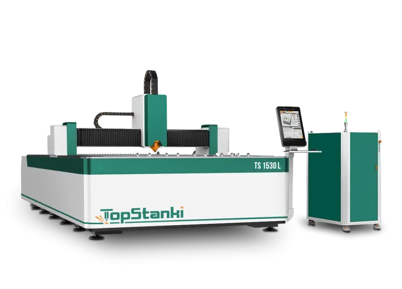 Оптоволоконный лазерный станок TS1530D источник 3кВт IPG (гарантия 36 мес.)