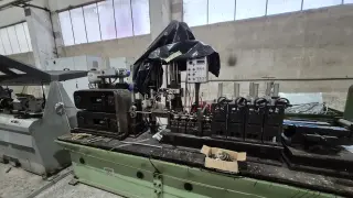 Линия для изготовления сварной гофрированной трубы