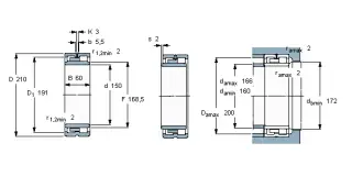 Подшипники NNU4930
