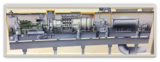 Газотурбинная электростанция 96 Мвт